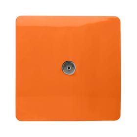 Orange Wiring Accessories Trendi Decorative Screwless